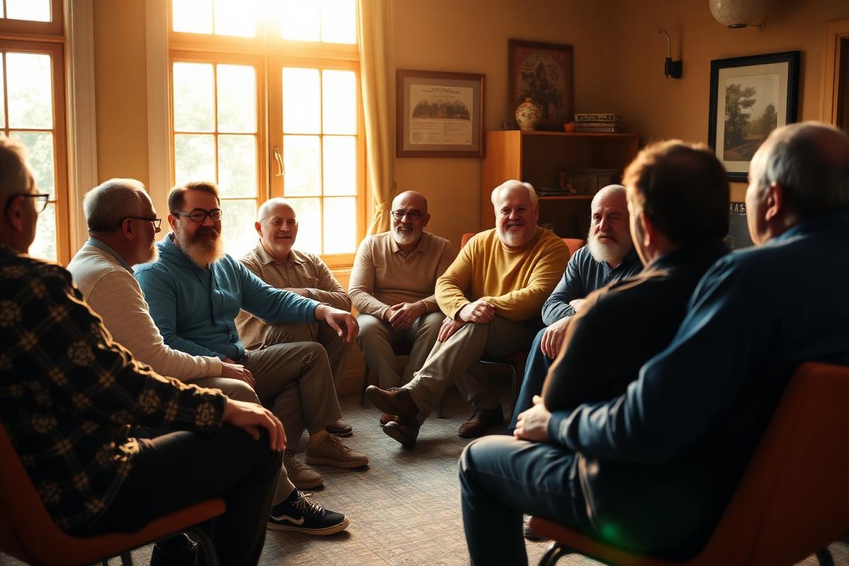 Community members seated together during a forum discussion